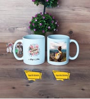 Anneye Hediye Kupa Bardak Beyaz Fotoğraflı Anneler Günü Hediyesi