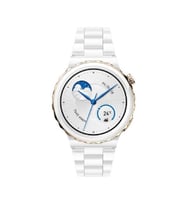 Huawei Watch GT 3 Pro 43mm Seramik Kasa ve Beyaz Seramik Kayış Akıllı Saat