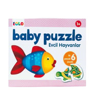 Eolo Baby Puzzle Evcil Hayvanlar