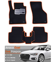 AUDİ A6 SEDAN (2019-2025) Uyumlu EVA Paspas Tam Set–Araca Özel,Su Geçirmez,Kolay Montaj
