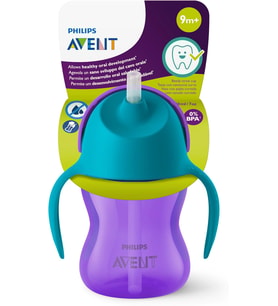 Avent 7200858, Desenli Pipetli Bardak, 200 Ml, Çok Renkli