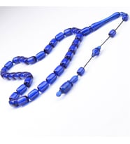 Kapsül Kesim 12X8 mm Ateş Kehribar Sistem Püsküllü Tesbih