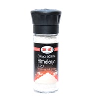 Bağdat Baharat Cam Değirmenli Yemeklik Himalaya Granül Çakıl Doğal Kaya Tuzu 110 Gr