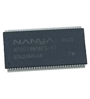 Nanya NT5DS8M16FS-5T 128Mb DDR SDRAM 2.5V 66 Pin TSOP 8M x 16 Clock 200MHz CMOS