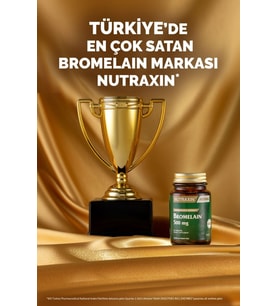 Nutraxin Bromelain Forte 750 Mg 60 Tablet - Probiyotik Chrom Yeşilçay