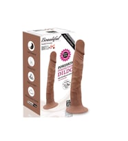 Dildo 21 CM - Çift Katmanlı Gerçekçi Kayar Deri Ultra Yumuşak Realistik Melez Yapay Penis Vibrator