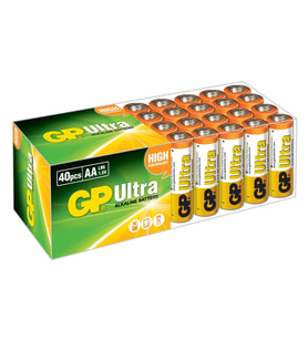 Gp LR6 AA Boy Ultra Alkalin Kalem Pil 40'lı Paket GP15AU-2B40