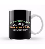 St Patrick s Day Drinking Team Kupa Bardak Porselen