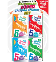 5.Sınıf Tüm Dersler Süper Çalışma Kitabım Set