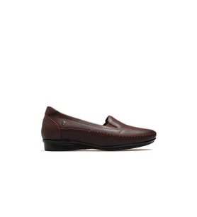 Forelli Lady-h Kadın Hakiki Deri Ortopedik Comfort Günlük Ayakkabı 25y 51302 Z Taba