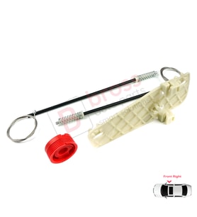 Jeep Grand Cherokee MK2 WJ WG 1998-2005 55076466AB İçin Elektrikli Ön Sağ Kapı Cam Kriko Tamir Seti