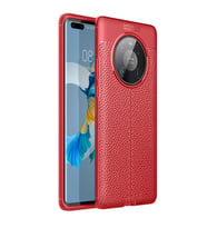 Lexroo Huawei Mate 40 Pro Kılıf Niss Silikon Kılıf - Kırmızı