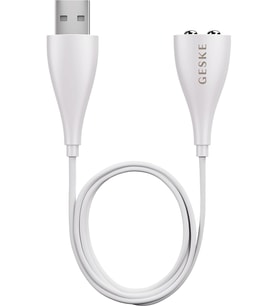 Manyetik Şarj Usb Kablosu BEYAZ