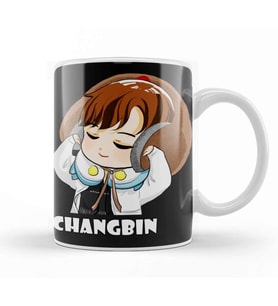 Stray Kids Changbin Chibi Kupa Bardak Porselen