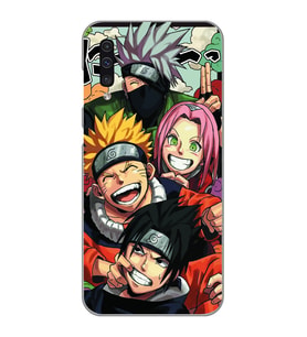 Samsung Galaxy A50 - A30S - A50S Uyumlu Naruto Tasarımlı Şeffaf Telefon Kılıfı
