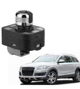 Audi Q7 Ayna Ayar Dügmesi Joystigi Krom 2007--2013 305139065