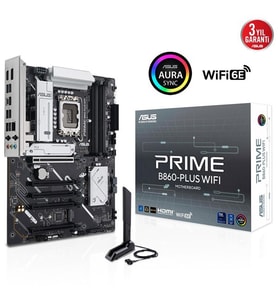 ASUS PRIME B860-PLUS WIFI7 DDR5 HDMI-DP PCIE 5.0 1851p ATX