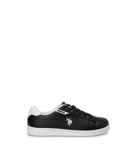 U.S. Polo Costa 4Fx Erkek Spor Ayakkabı Siyah Beyaz