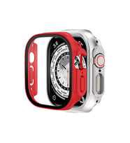 BİNANO APPLE WATCH ULTRA SENSE KASA VE EKRAN KORUYUCU KIRMIZI