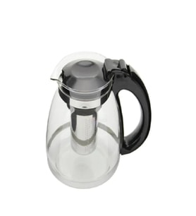 Çelik Süzgeçli Cam Çaycı Servis Demlik 1500 Ml. Royaleks-7488