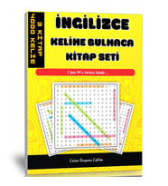 İngilizce Kelime Bulmaca Kitap Seti (3 Kitap- 4000 Kelime)