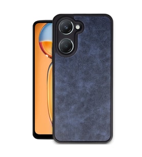 Vivo Y18 Kılıf Aras Deri Kapak - Lacivert