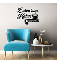 Isimli Kahve Köşesi Duvar Panosu