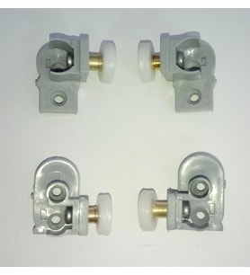 DUŞA KABİN TEKERİ - DÜZ 1+1 MİKA KABİN TEKERİ 4 LÜ TAKIM