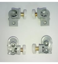 DUŞA KABİN TEKERİ - DÜZ 1+1 MİKA KABİN TEKERİ 4 LÜ TAKIM