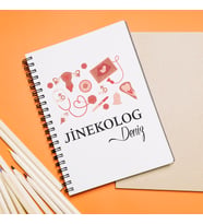 Jinekolog Tasarımlı Defter Kişiye Özel