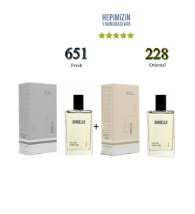 651 + 228 Erkek/Kadın Parfüm Edp 50 ml Fresh/Oriental - Mnms651228
