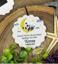 7cm Özel Baskılı Magnet Uv Baskılı - Peri Panda