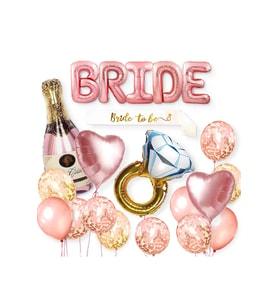 Rose Gold Bride Bekarlığa Veda Partisi Seti