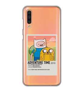 Samsung Galaxy A50 - A30S Uyumlu Adventure Time Tasarımlı Şeffaf Telefon Kılıfı