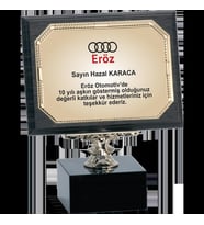 ODAK KUPA - Ahşap Plaketler - PL-044-M A - 18x24 cm