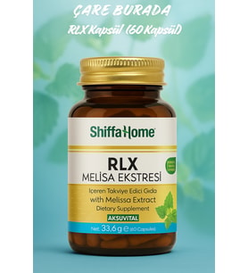 RLX Melisa Ekstraktı 560 Mg 60 Kapsül