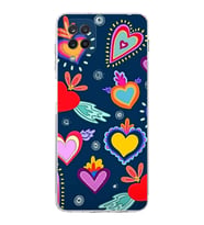 PrintiFy Samsung Galaxy A12 ile Uyumlu Retro Color 3  Kamera Korumalı Şeffaf  Kılıf