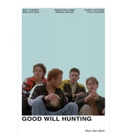 Good Will Hunting Tablo Ahşap Poster Dekoratif