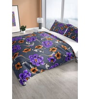 Floral 3d Pamuk Saten Çift Kişilik Nevresim Seti