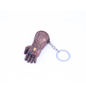Avengers Thanos'un Eli Metal Açacak/Anahtarlık - Bakır