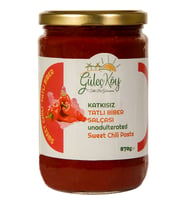 Güleçköy Tatlı Biber Salçası 870 Gr (Yeşil)