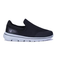 Volis 24132-M Syh-Gri Bağsız Yazlık Erkek Sneaker Spor Ayakkabı (Siyah)