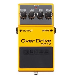 Boss OD-1X Overdrive Gitar Efekt Pedalı Multi-Dimensional Processing (MDP) Teknolojisi ile Net ve Güçlü Drive Tonları Dip Gürültüsüz Saf Sinyal