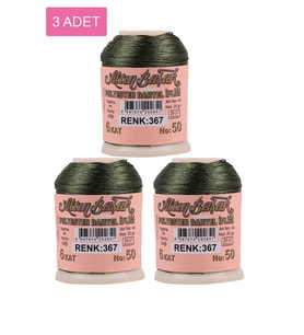 3 Adet Altınbaşak Oya ve Dantel İpi 20 gr - Royaleks - No: 367