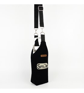Woodycord El Yapımı Simli Smile U Model Matara Termos Kılıfı (Çok Renkli)