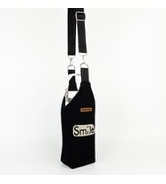 Woodycord El Yapımı Simli Smile U Model Matara Termos Kılıfı (Çok Renkli)