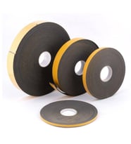 YAPIŞKANLI POLİETİLEN SÜNGER ŞERİT 3*30 MM (20 METRE) (Siyah - Füme)