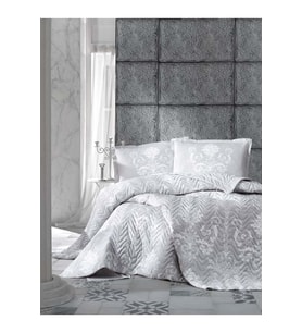 Clasy Ranforce %100 Pamuk Tek Kişilik Dört Mevsim Set Princess Pudra