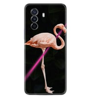 Huawei Nova Y70 Y90 Nova 9 SE  Kılıf Desemli Silikon Line Filamingo 1776