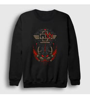 Presmono Unisex Siyah Zwanzig Rammstein Sweatshirt 106811tt